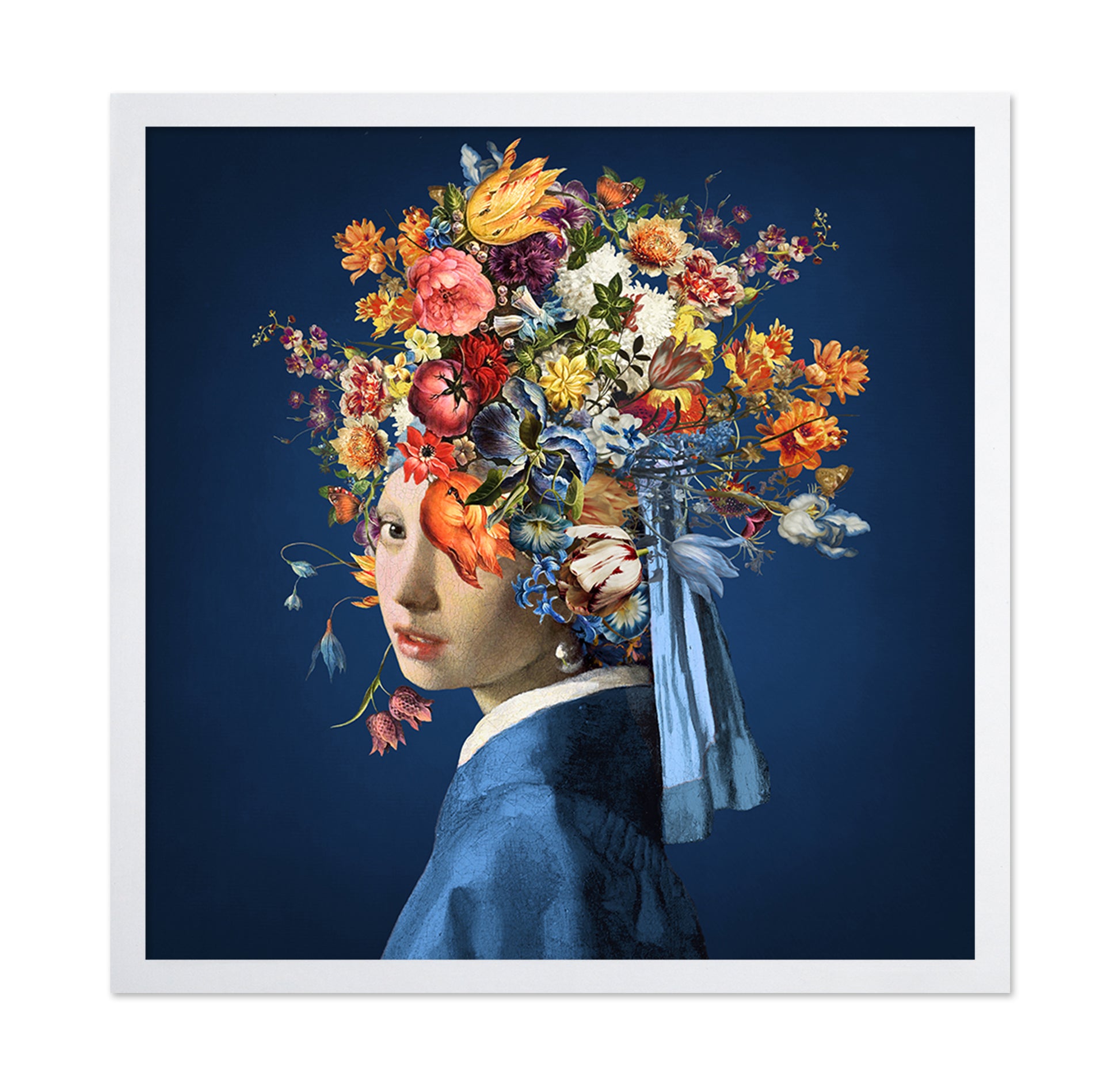 Floral Pearl Portrait