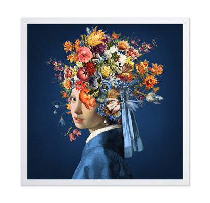 Floral Pearl Portrait