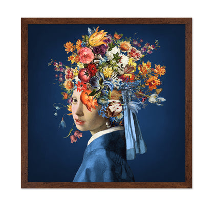 Floral Pearl Portrait