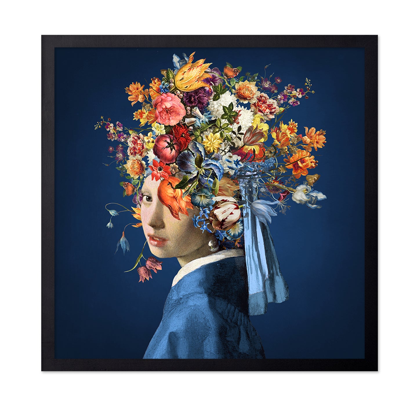 Floral Pearl Portrait