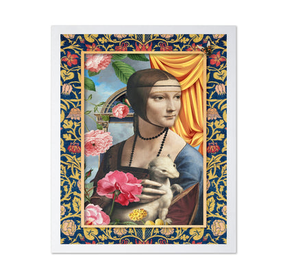 Lady With Ermine Collage