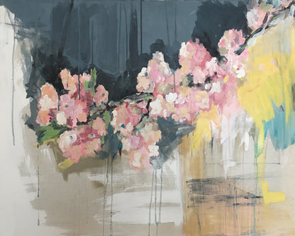 Drifting Bloom Canvas