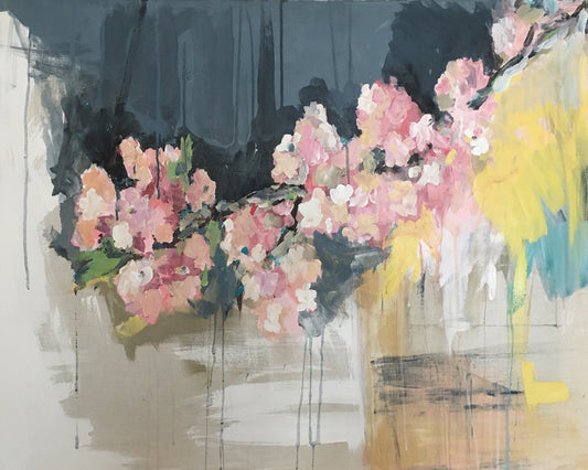 Drifting Bloom Canvas