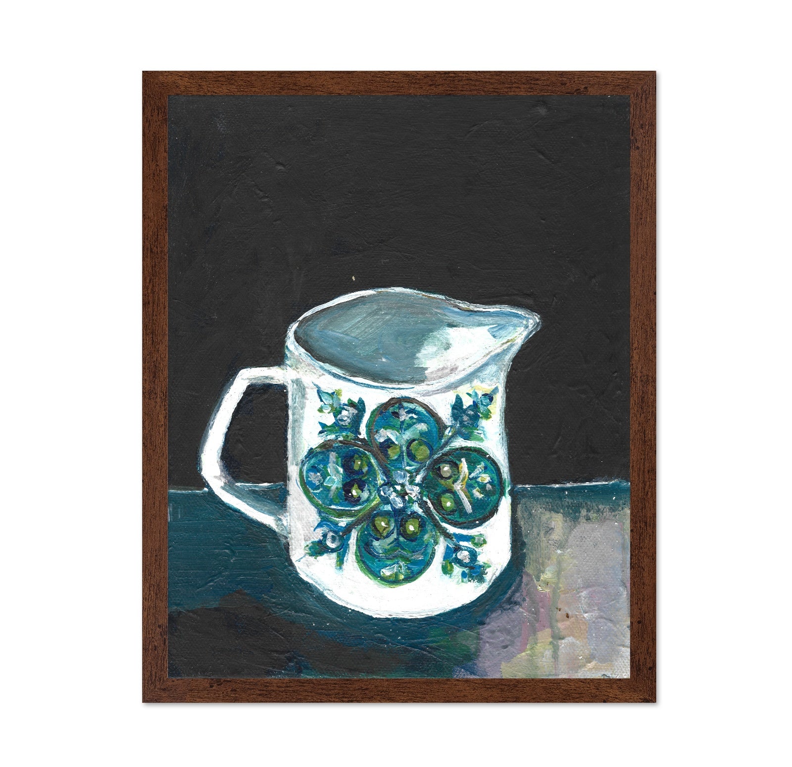 Floral Pitcher Still