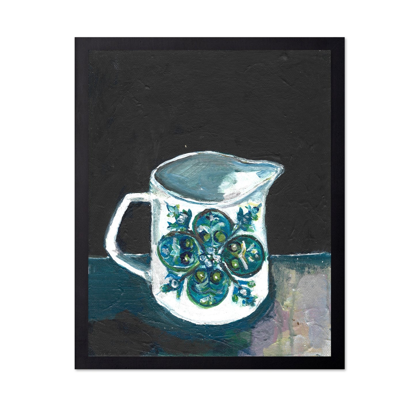 Floral Pitcher Still