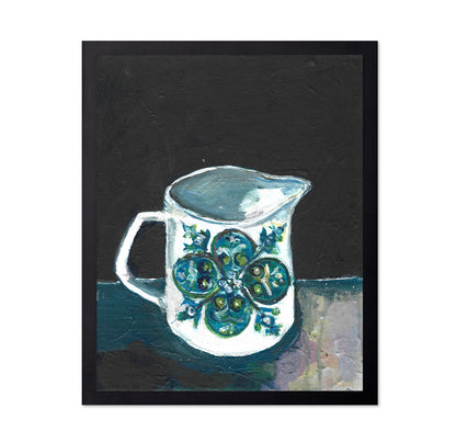 Floral Pitcher Still