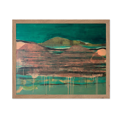 Mystic Teal Horizon