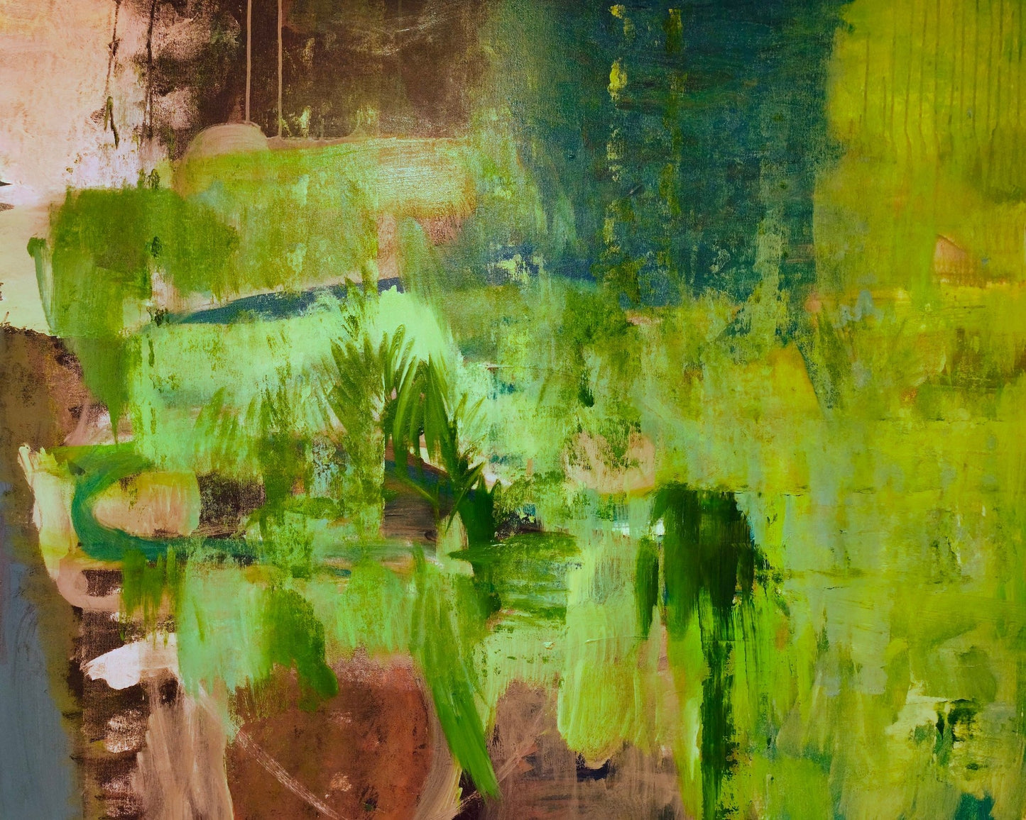 Luminous Green Woods