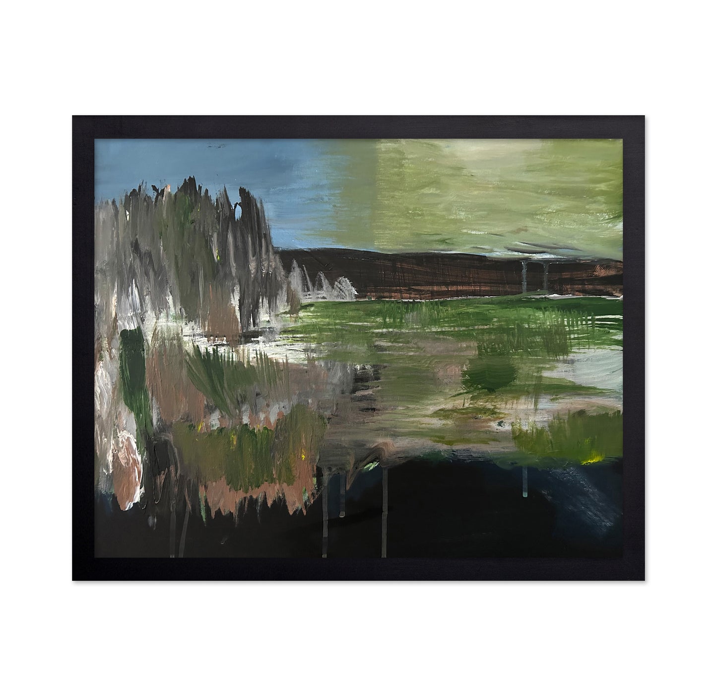 Moody Green Landscape