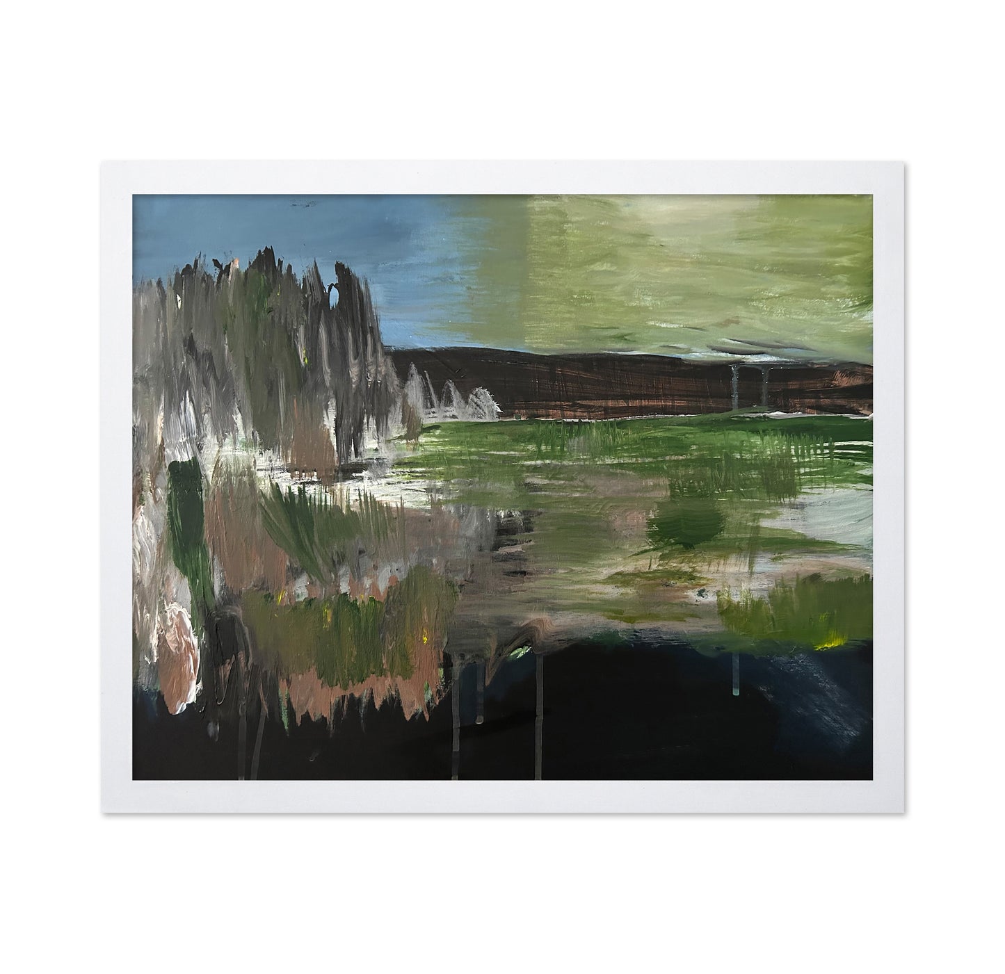 Moody Green Landscape