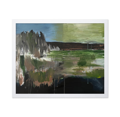 Moody Green Landscape