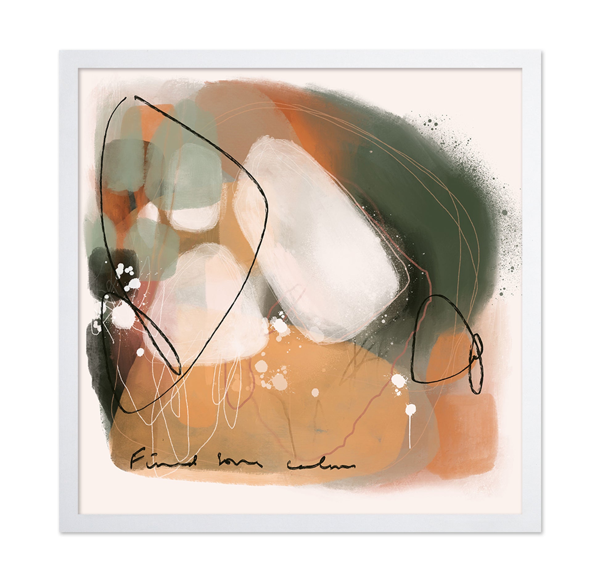Peaceful Abstract Flow