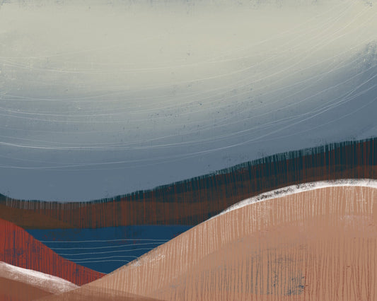 Quiet Desert Flow No1
