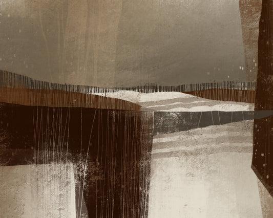 Flowing Earth Layers