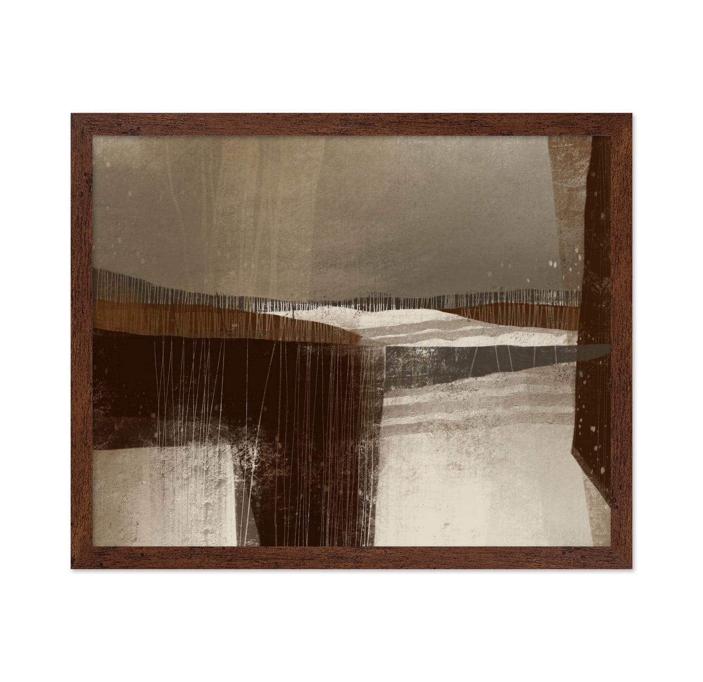 Flowing Earth Layers