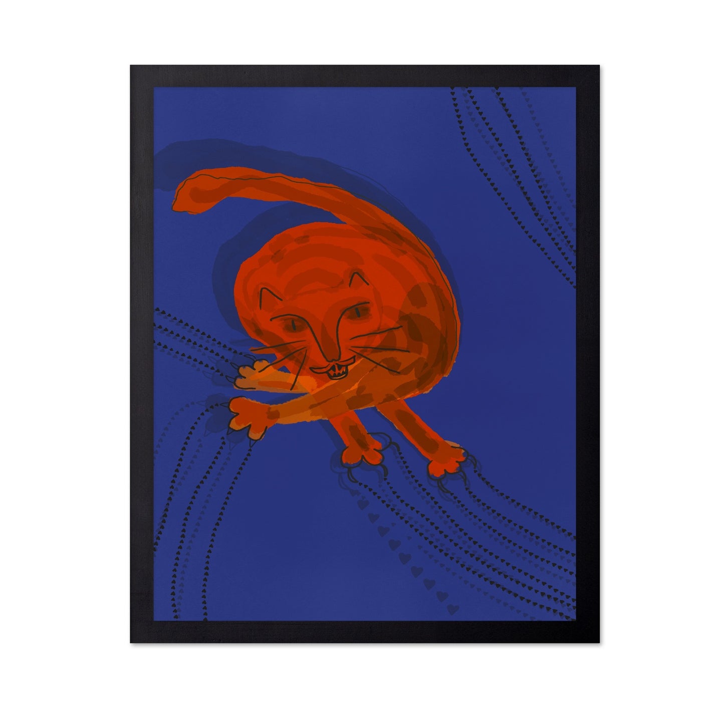 Playful Red Cat
