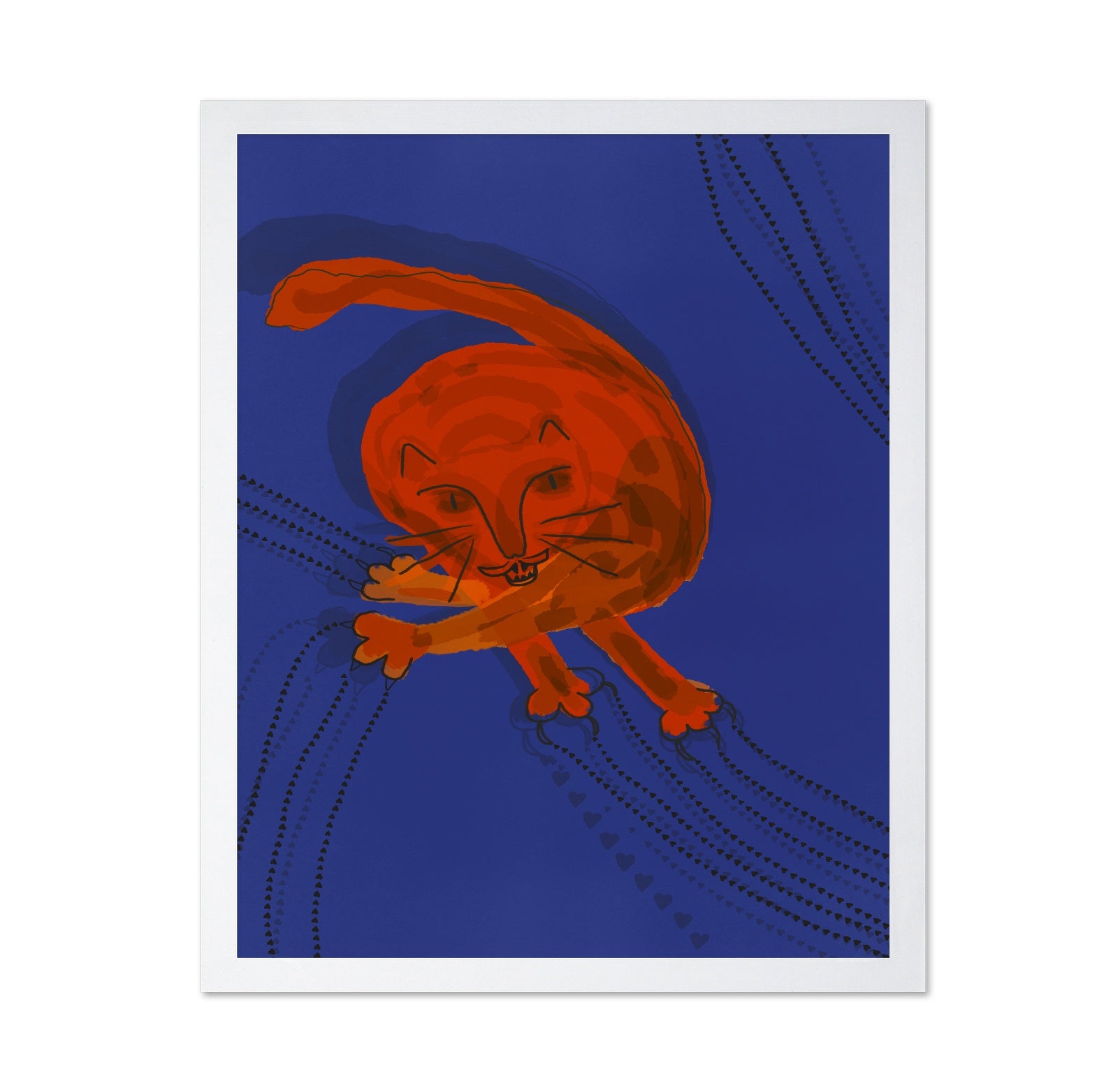 Playful Red Cat