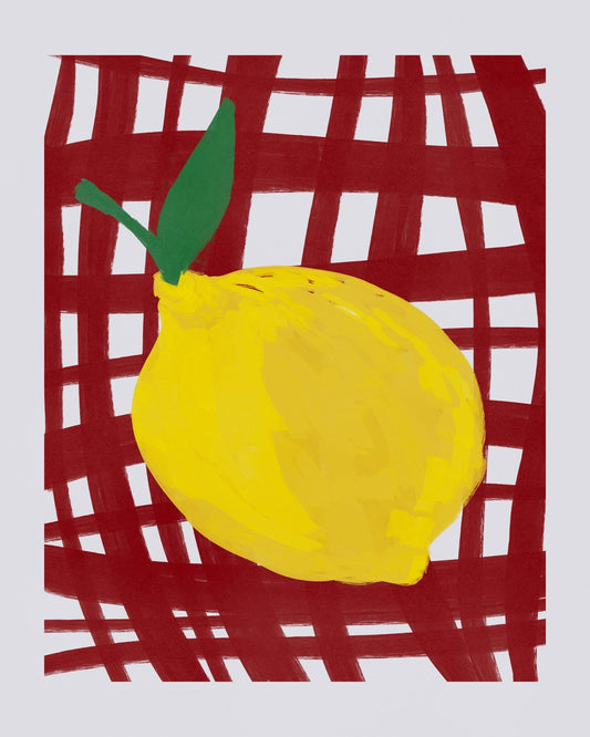 Lemon Check Pattern