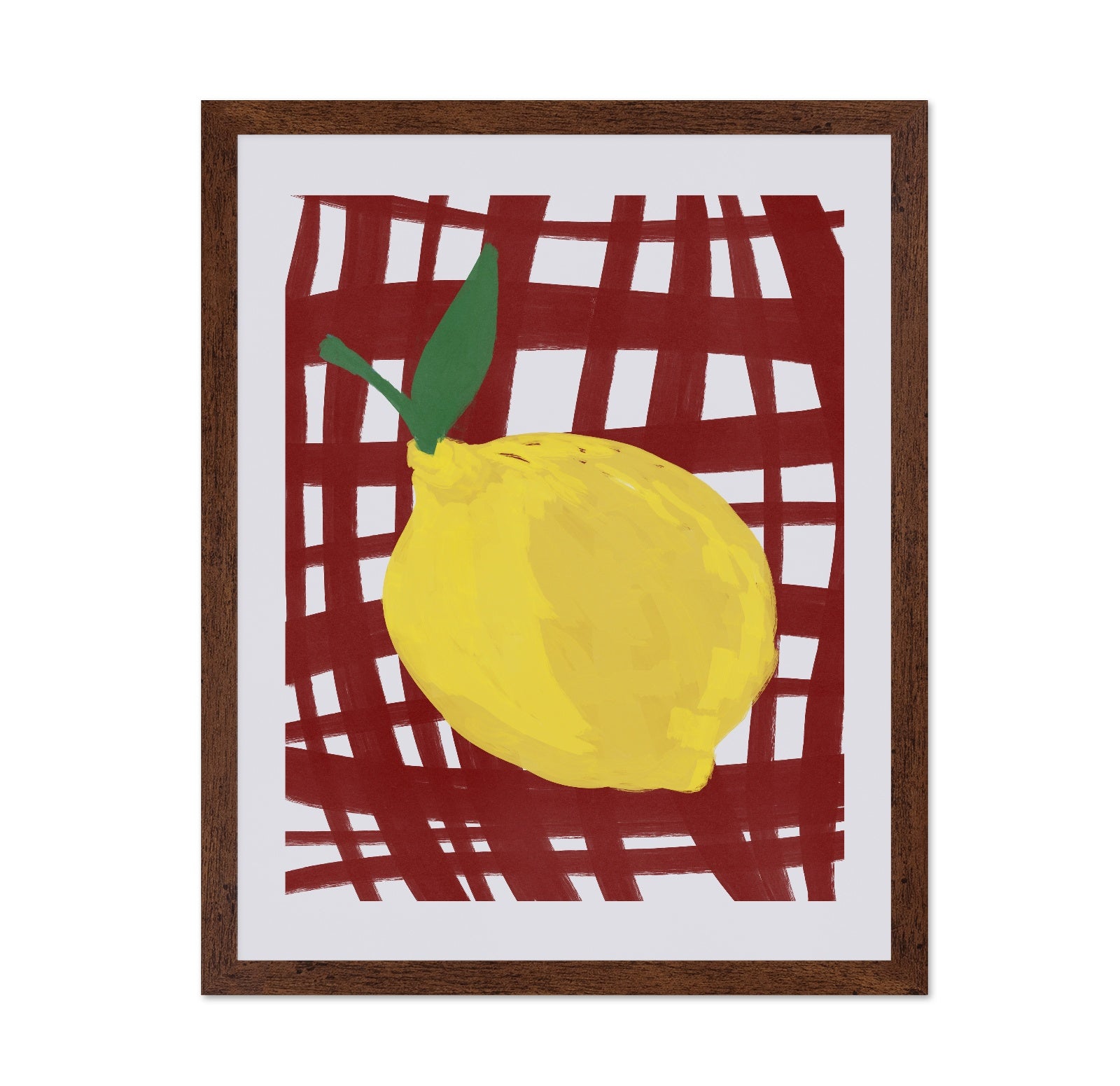 Lemon Check Pattern