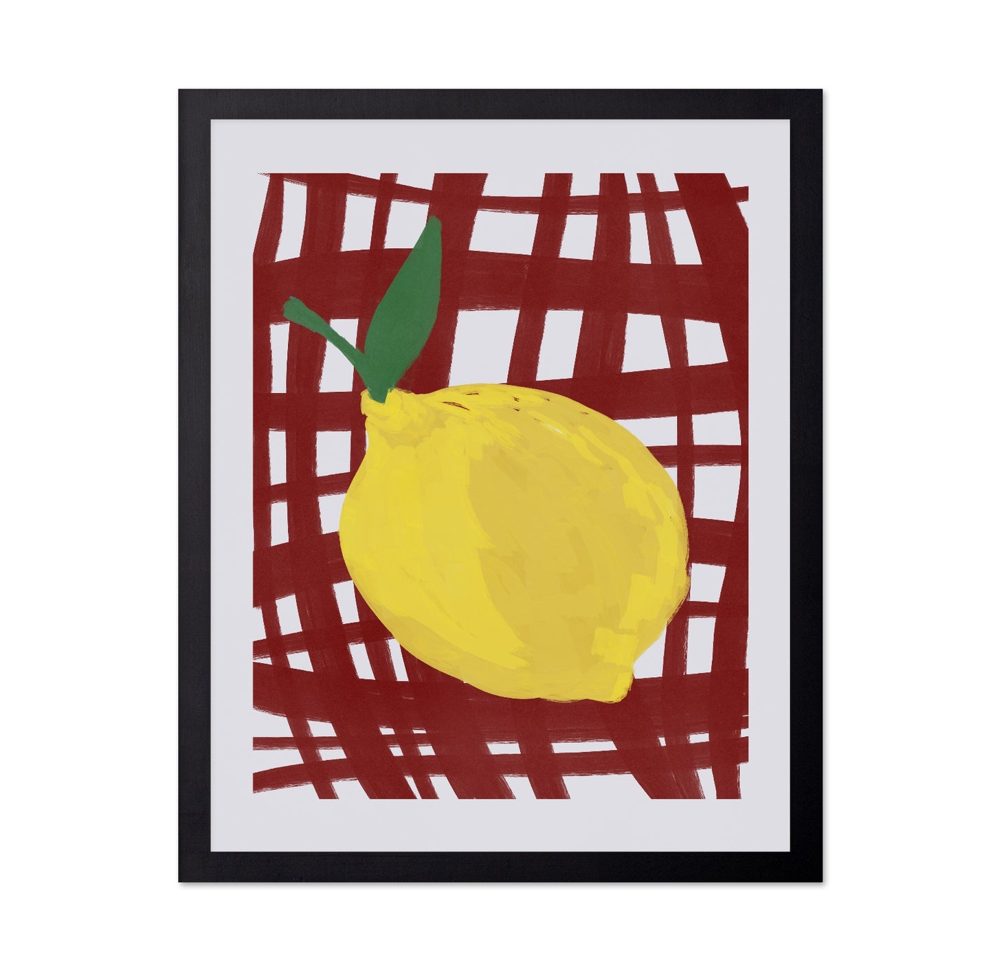 Lemon Check Pattern