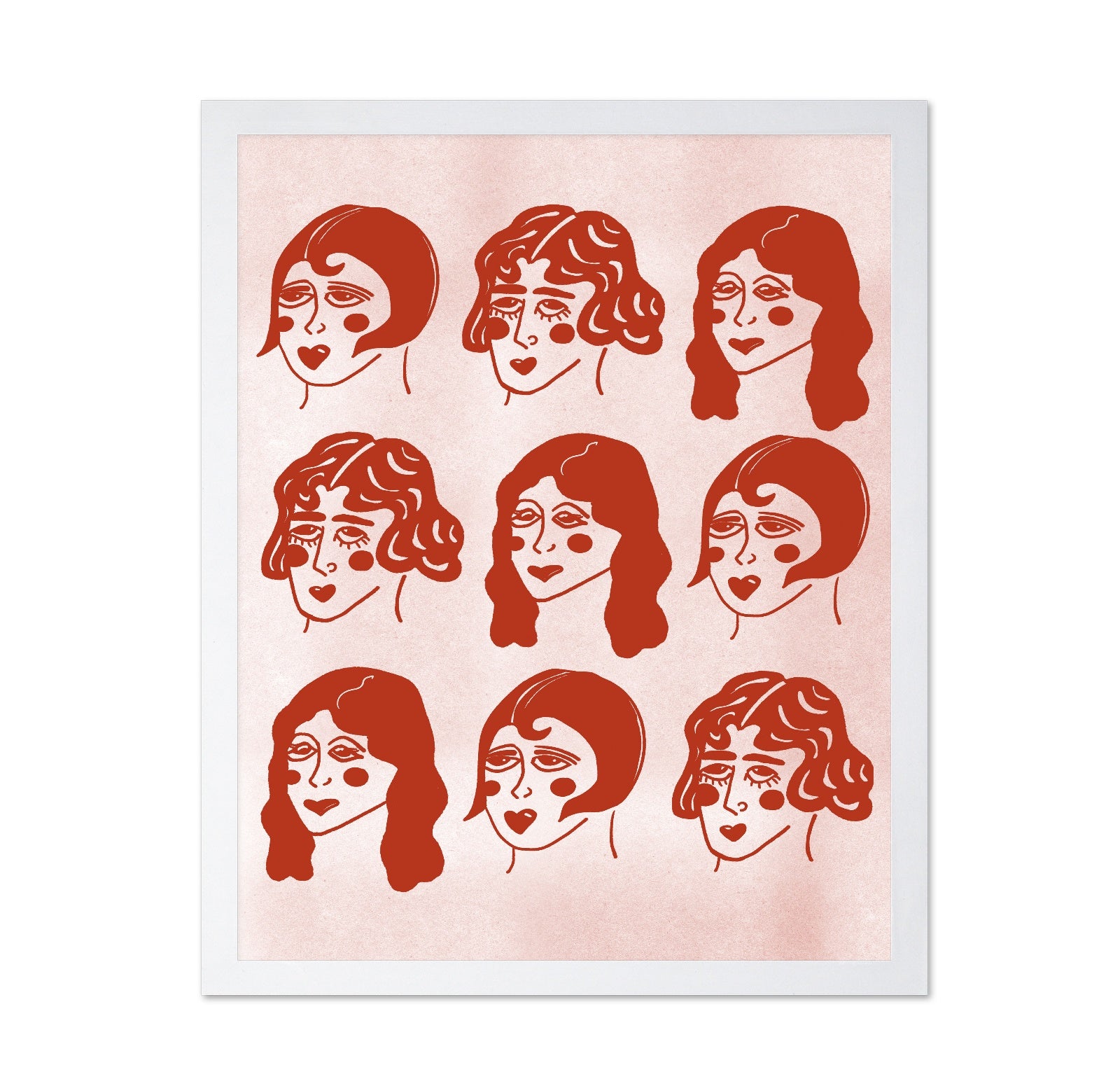 Vintage Women Faces