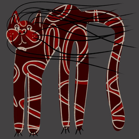 Bold Pattern Cat