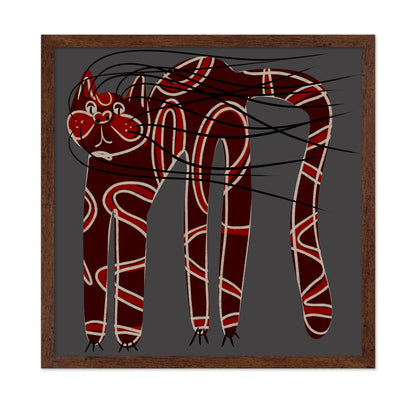 Bold Pattern Cat