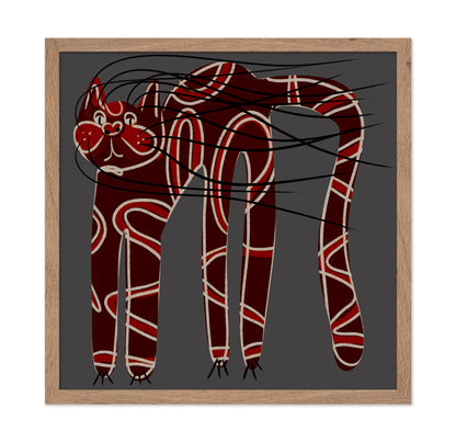 Bold Pattern Cat