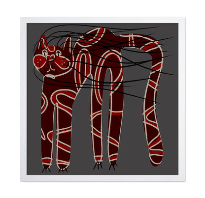 Bold Pattern Cat