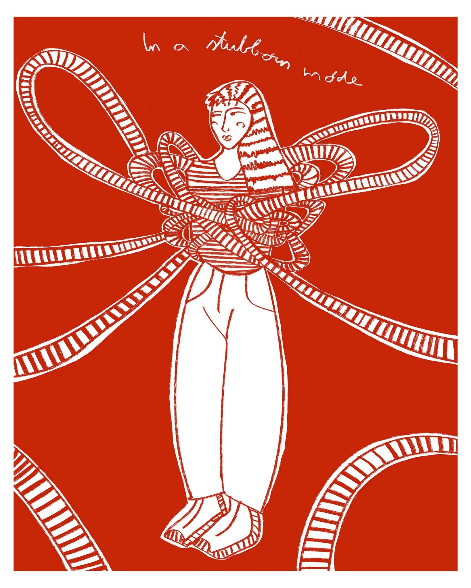 Stubborn Mode Line Art