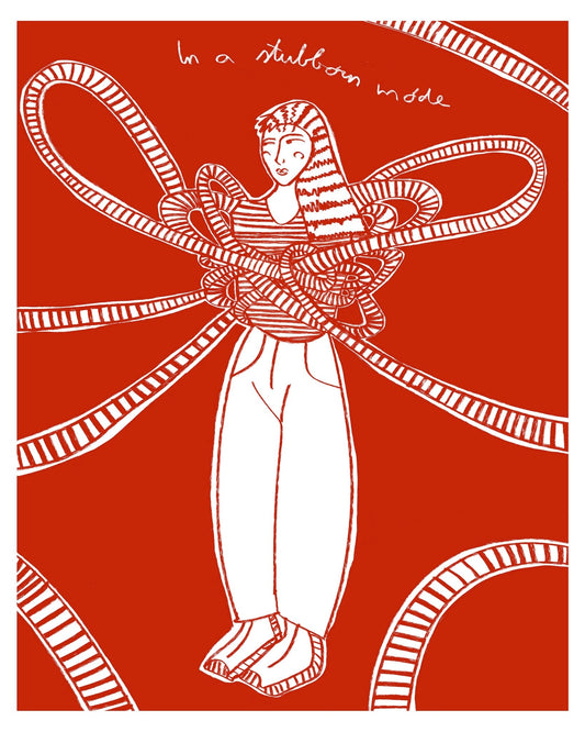 Stubborn Mode Line Art