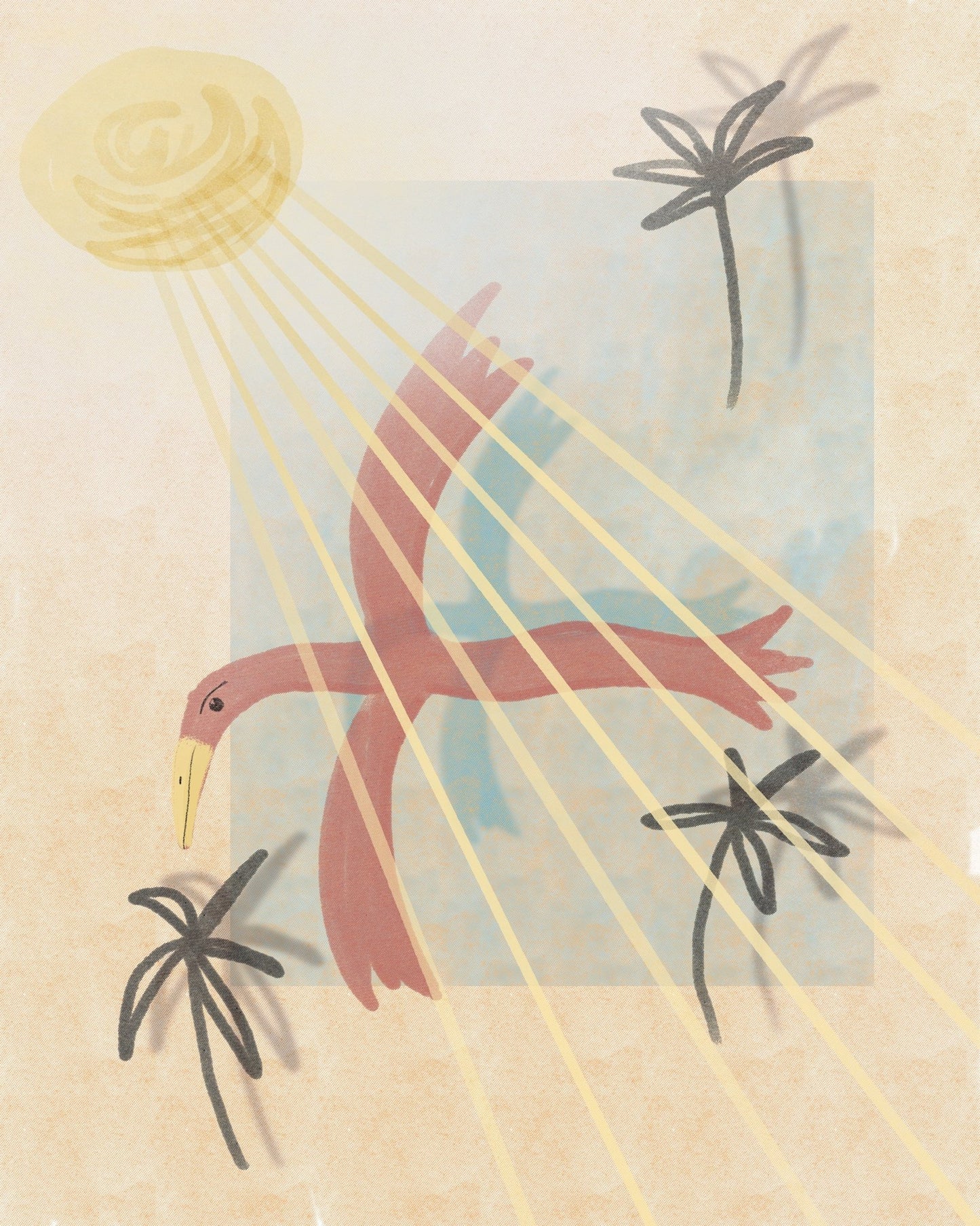 Tropical Bird Flight