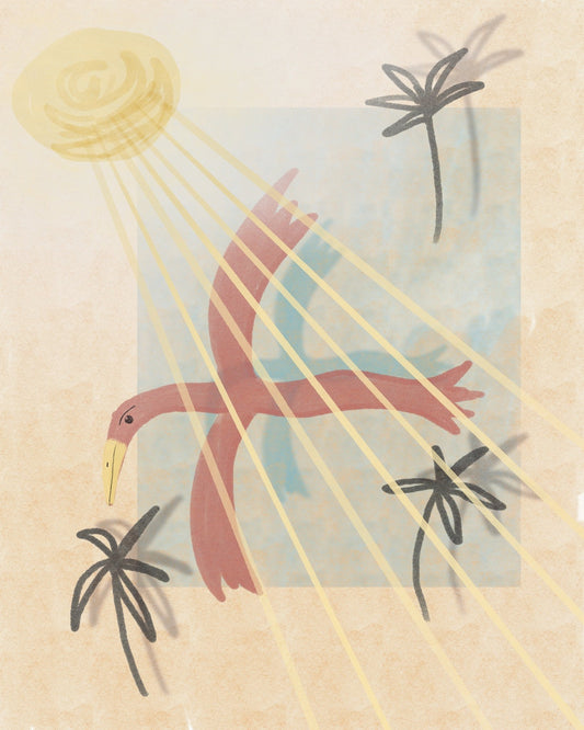Tropical Bird Flight