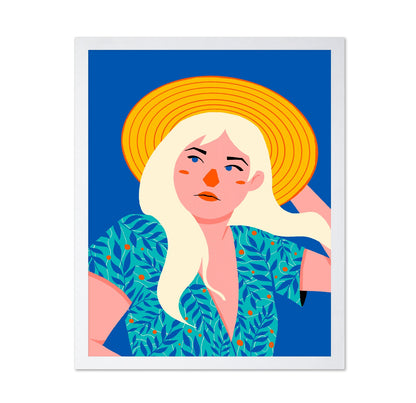 Summer Hat Portrait