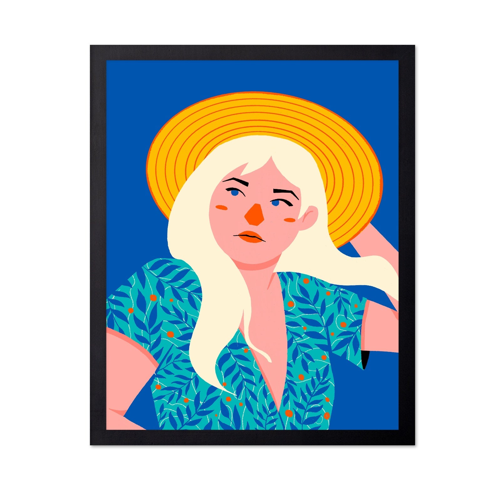 Summer Hat Portrait