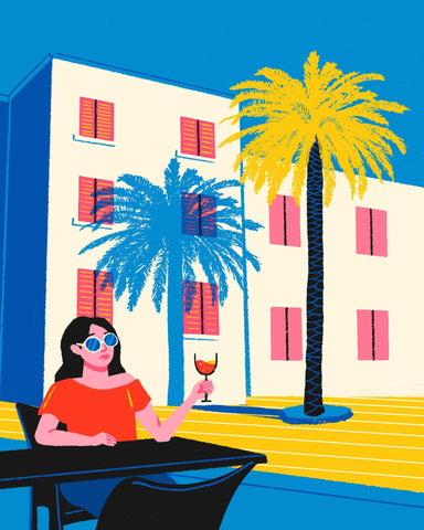 Coastal Cafe Moment