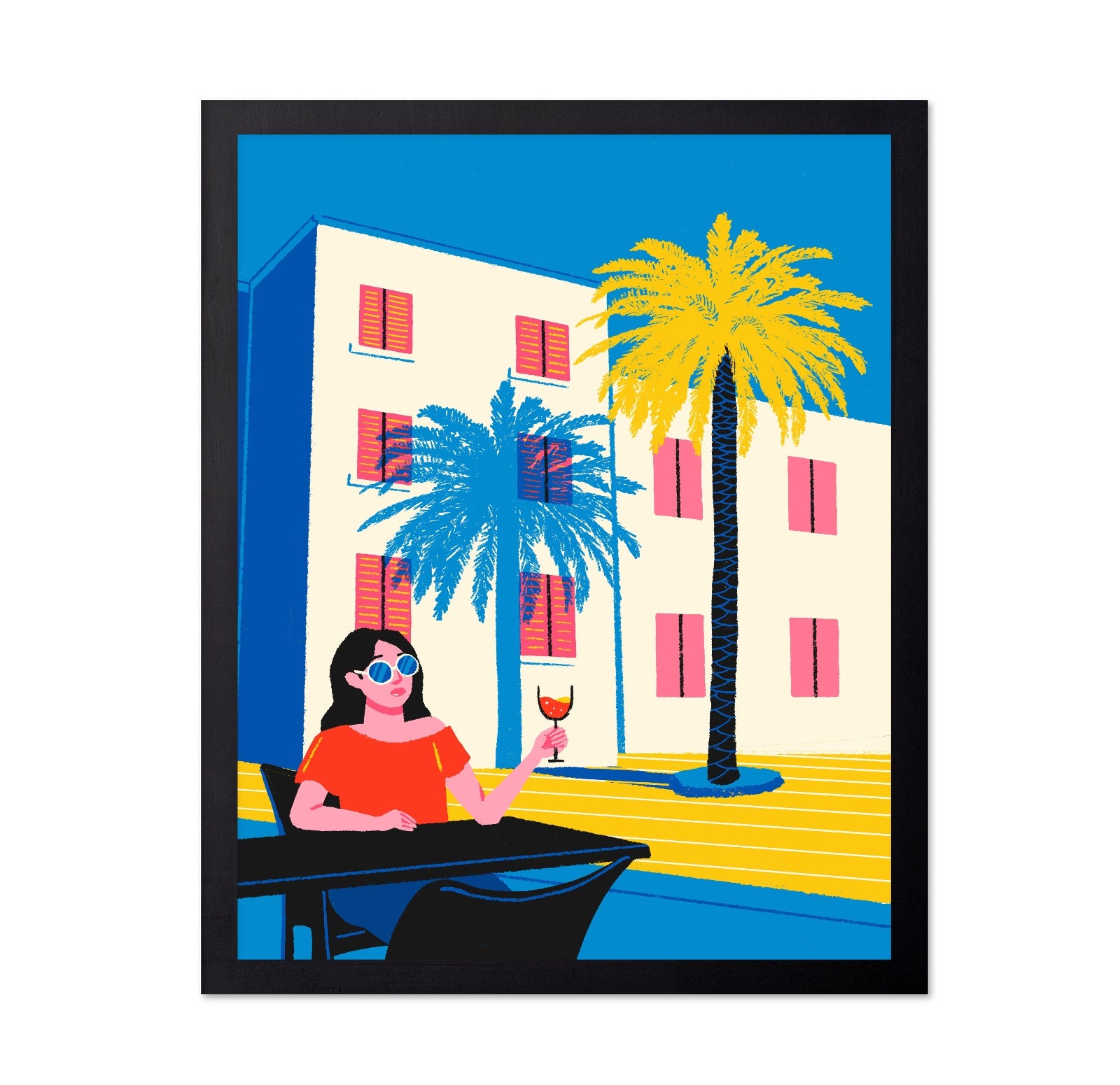 Coastal Cafe Moment