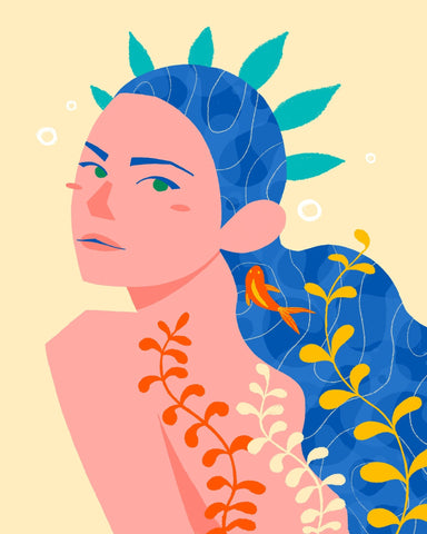 Ocean Spirit Portrait