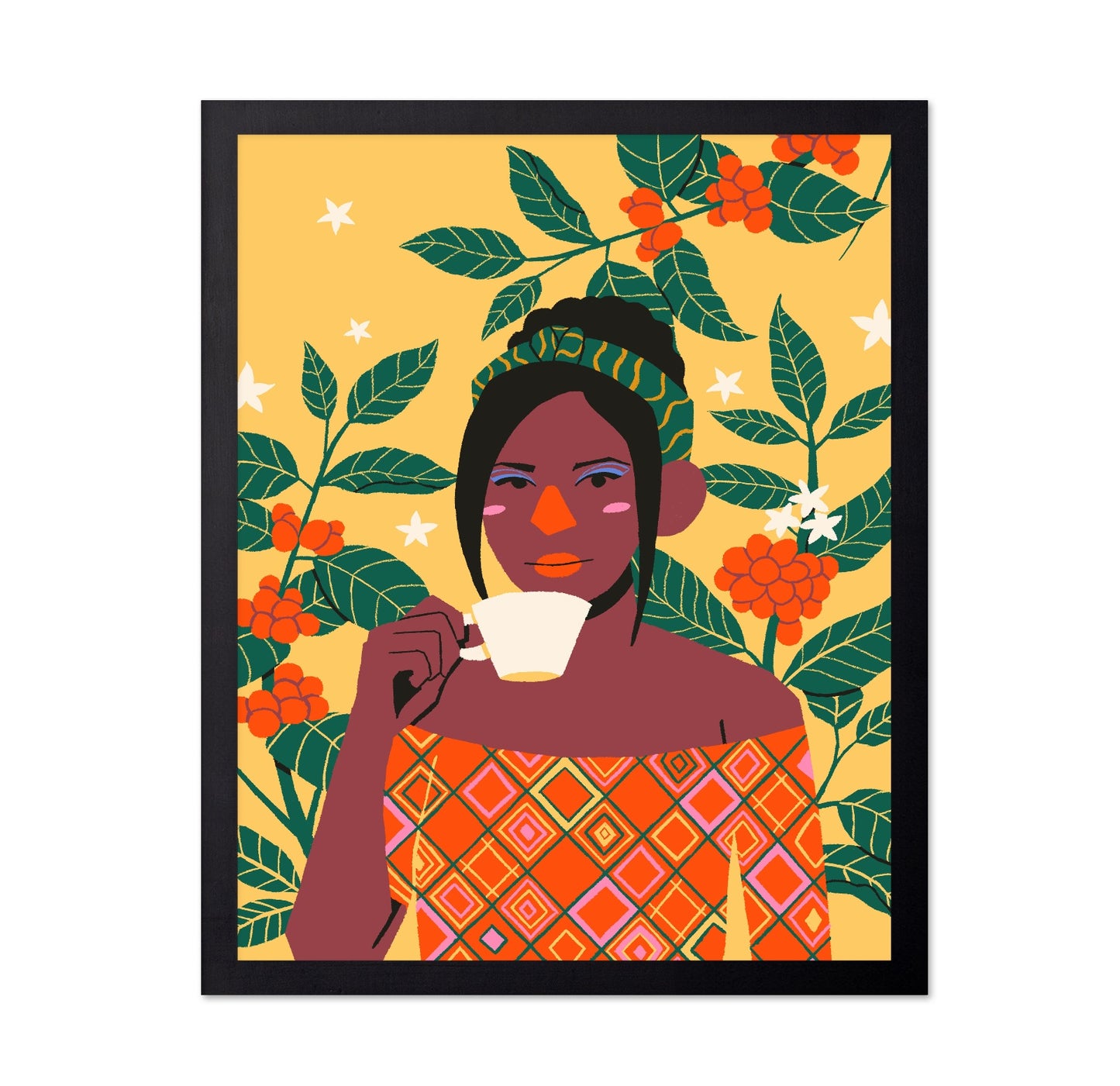 Coffee Garden Portrait