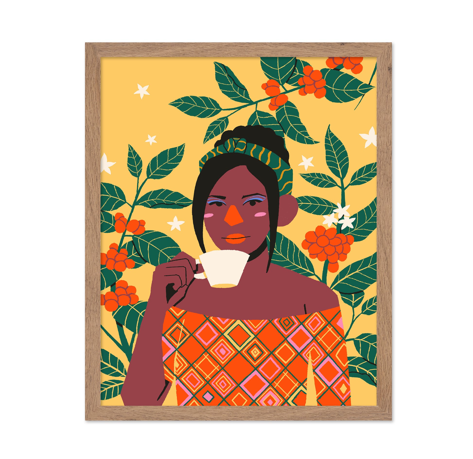 Coffee Garden Portrait