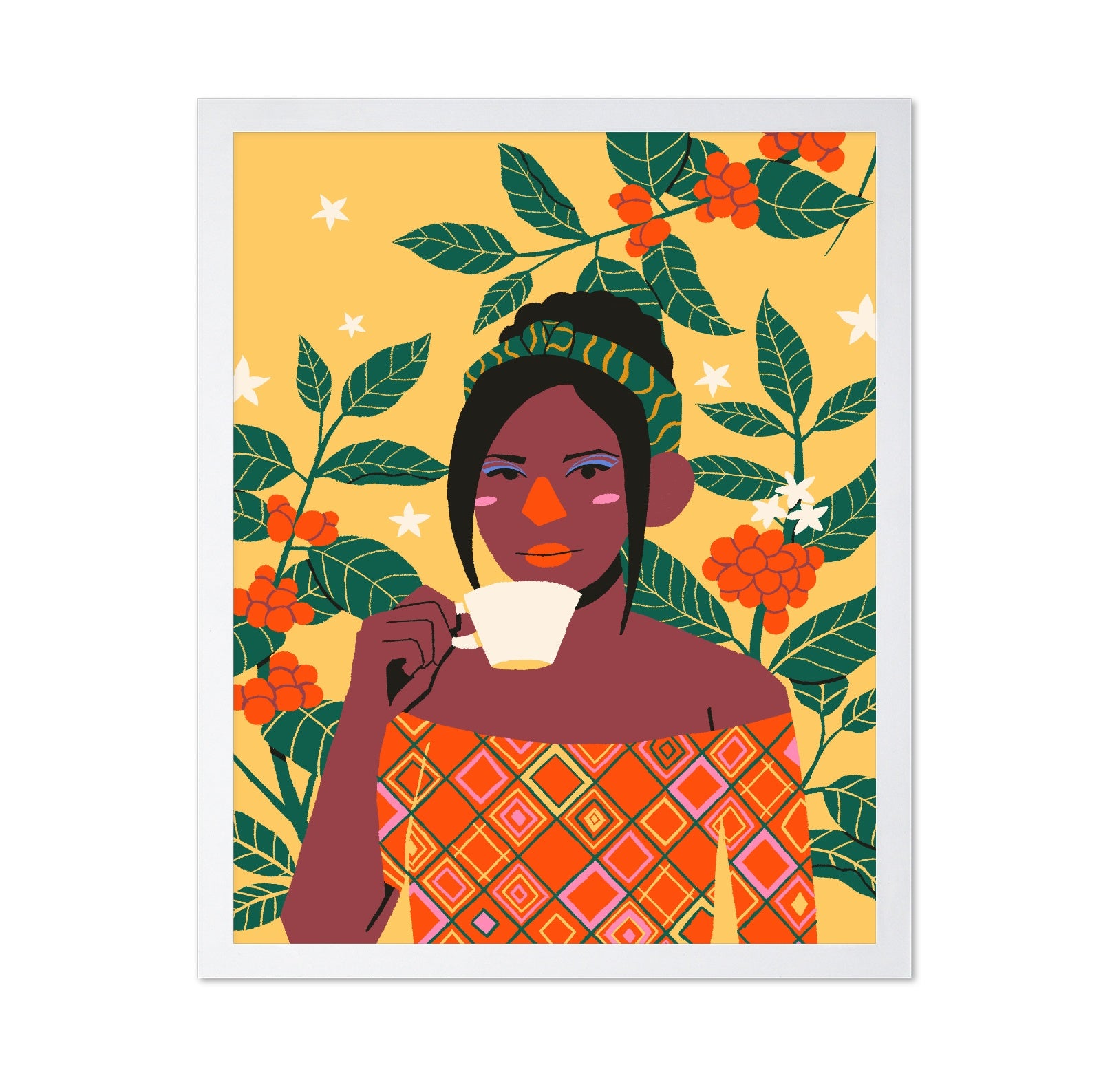 Coffee Garden Portrait