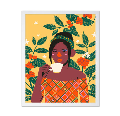 Coffee Garden Portrait