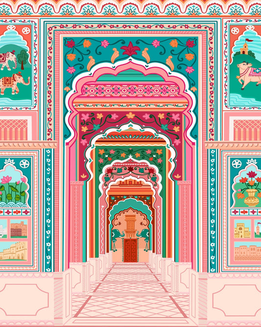 Jaipur Palace Gate