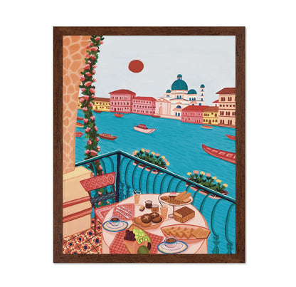 Venice Balcony Breakfast