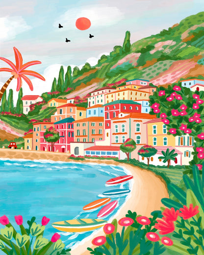 Lake Como Coastline