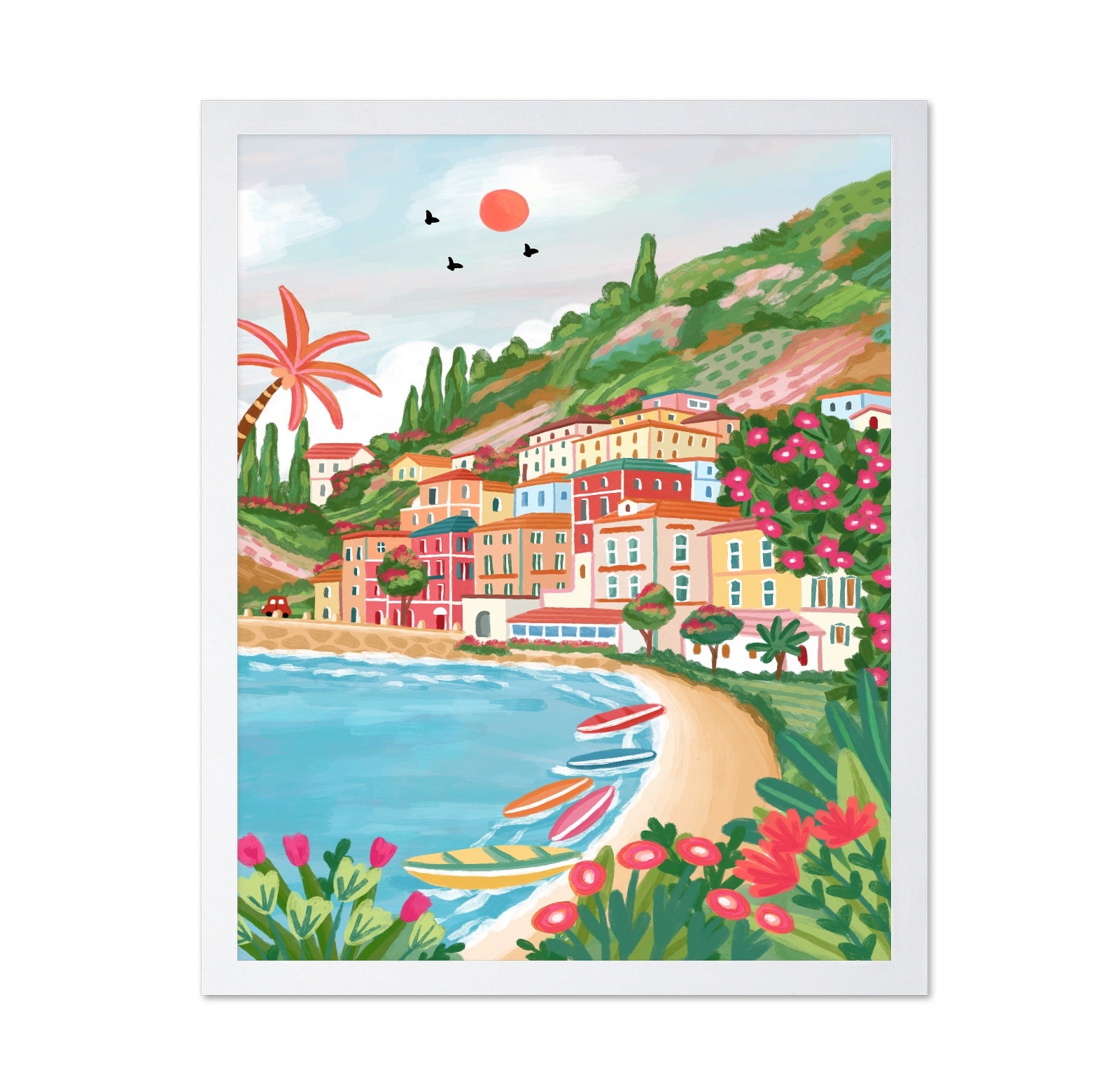 Lake Como Coastline