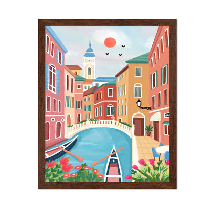 Venice Canal Sunrise