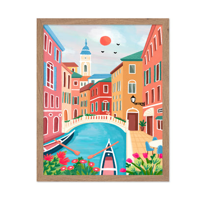 Venice Canal Sunrise