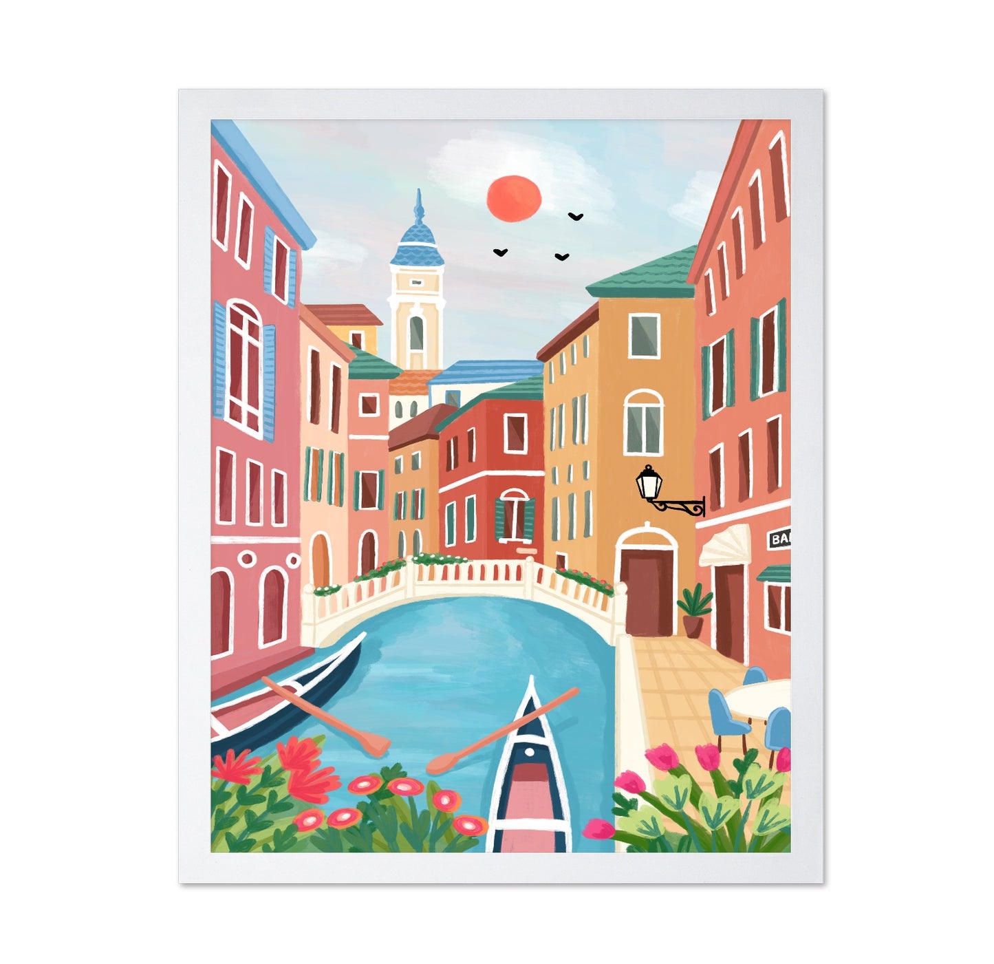 Venice Canal Sunrise