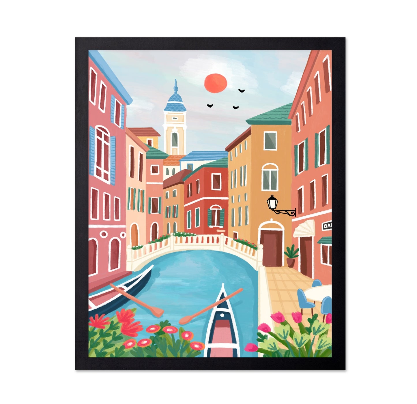 Venice Canal Sunrise